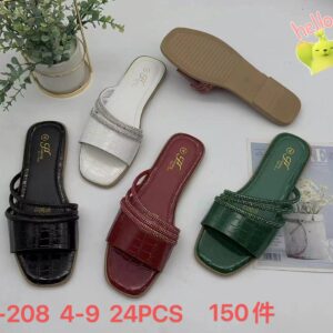 Fashionable slide sandals